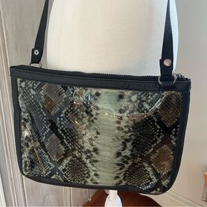 French Connection | Snakeskin Pattern Shoulder Bag